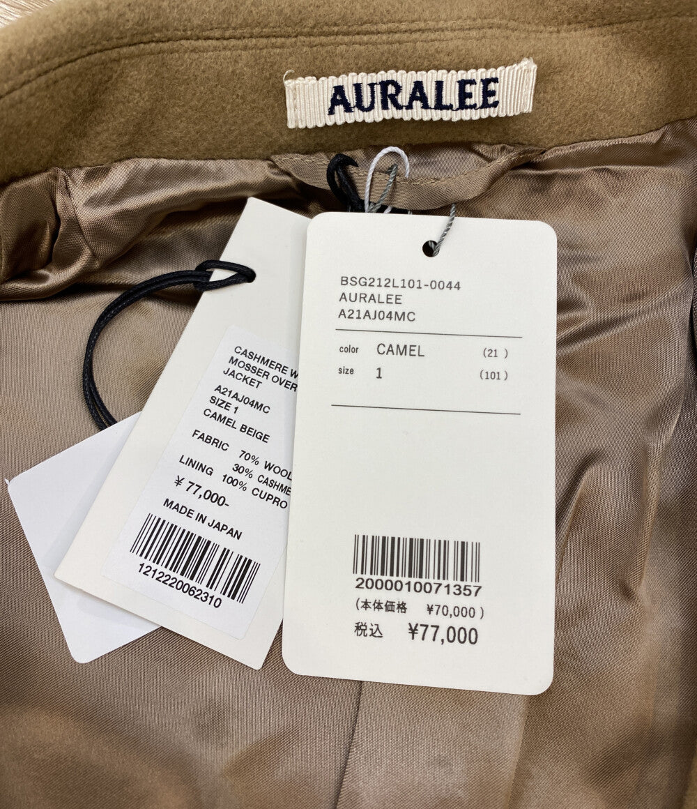 AURALEE コート ウールカシミヤ キャメル A21AJ04MC レディース SIZE 1 オーラリー