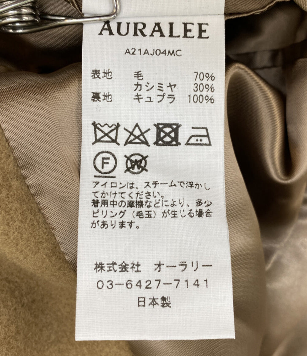 AURALEE コート ウールカシミヤ キャメル A21AJ04MC レディース SIZE 1 オーラリー