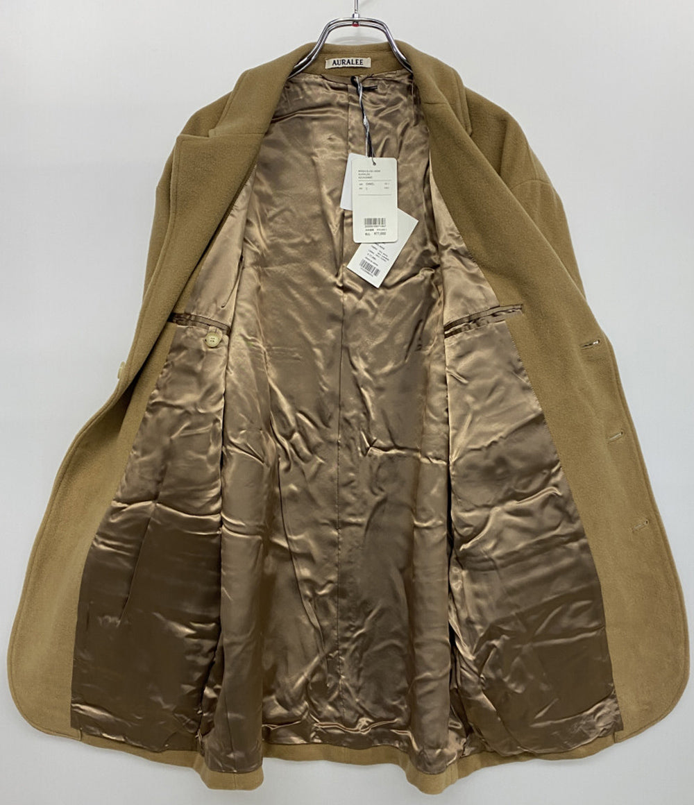 AURALEE コート ウールカシミヤ キャメル A21AJ04MC レディース SIZE 1 オーラリー