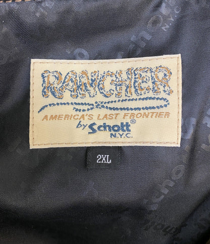 SCHOTT ジャケット NEWBIE SUEDE LEATHER JACKET メンズ SIZE 2XL ショット