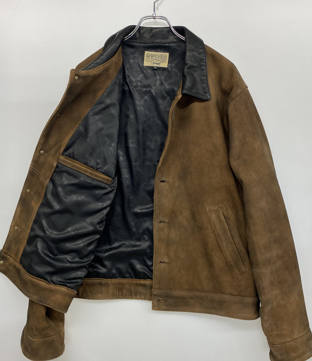 SCHOTT ジャケット NEWBIE SUEDE LEATHER JACKET メンズ SIZE 2XL