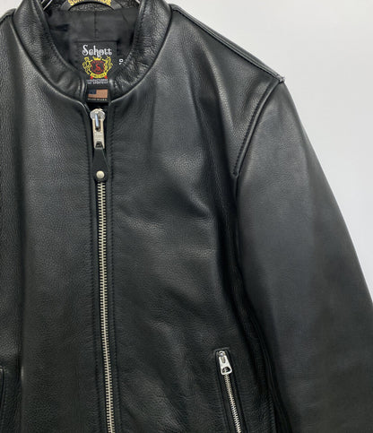 SCHOTT ライダースジャケット 7644 ニューネイキッド メンズ SIZE 40 ショット