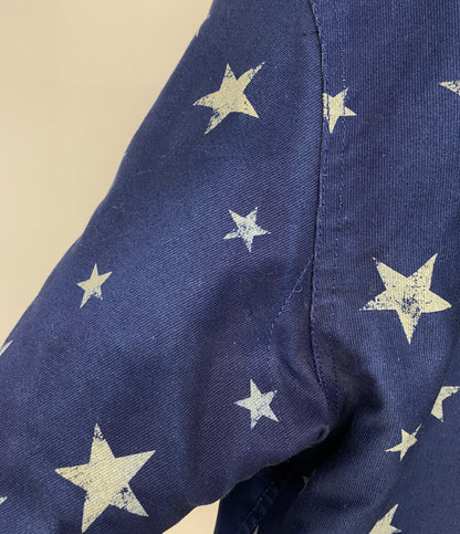 CALEE ブルゾン Star Pattern N-1 Type Deck Jacket BLUE メンズ SIZE M キャリー