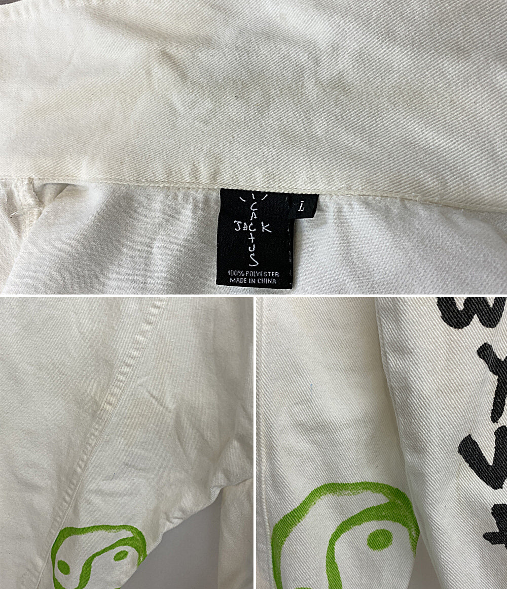 travis scott cactus jack トラヴィススコット カクタスジャック ジャケット 総柄 レディース SIZE Ｌ