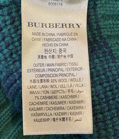 BURBERRY ニット グリーン メンズ SIZE L バーバリー