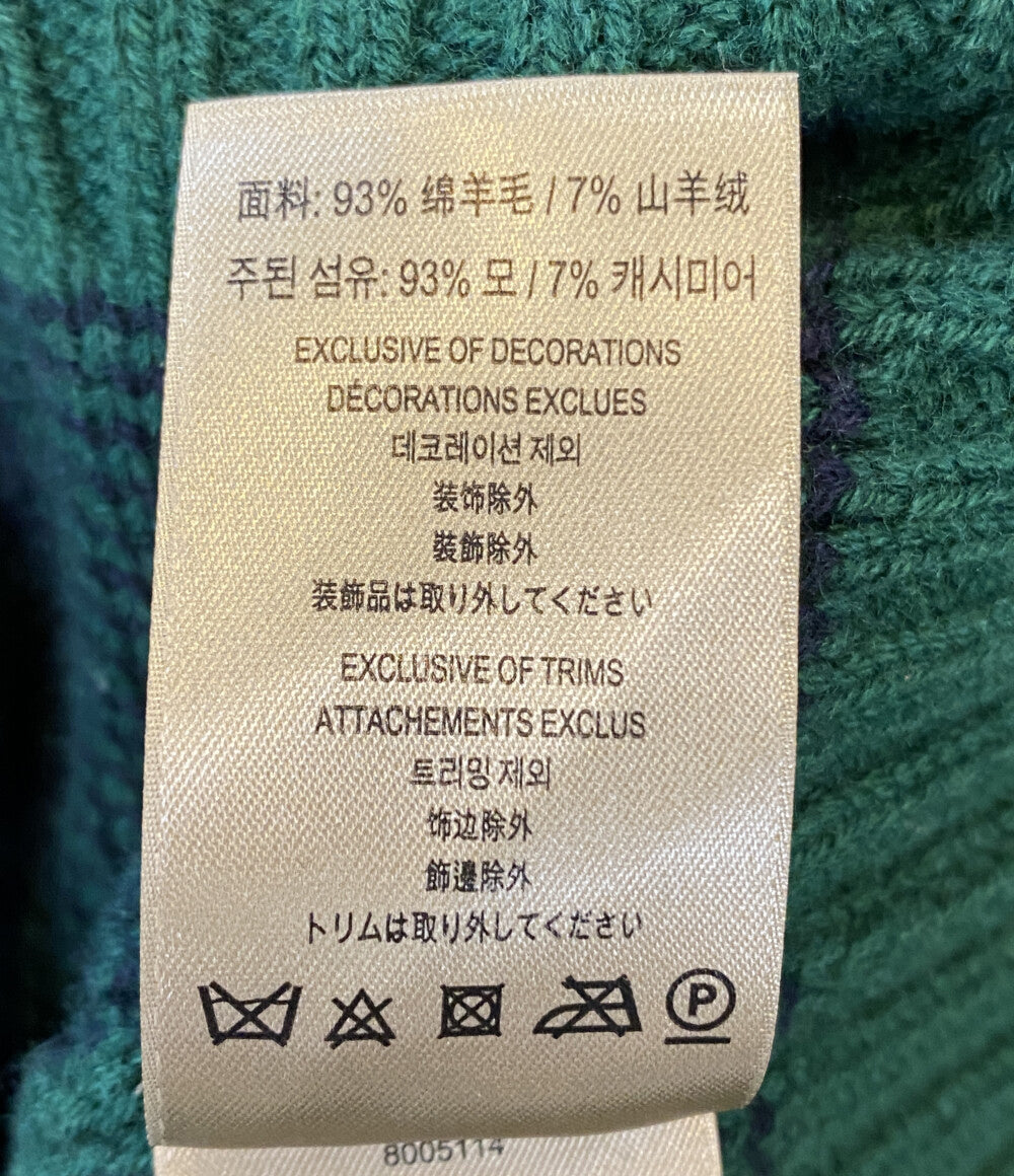 BURBERRY ニット グリーン メンズ SIZE L バーバリー