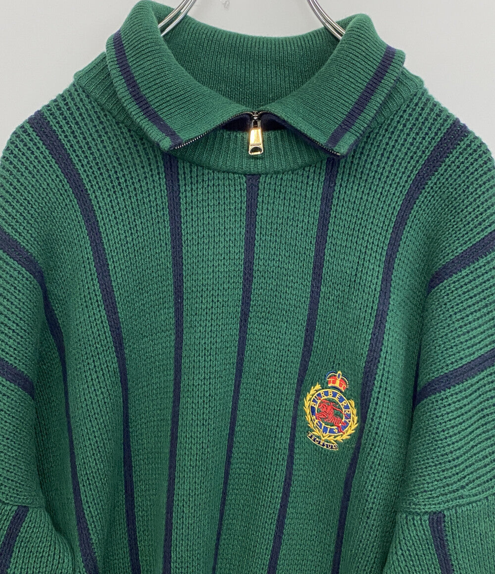 BURBERRY ニット グリーン メンズ SIZE L バーバリー