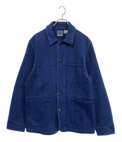 BLUE BLUE カバーオール 本藍刺子 700052-465 メンズ SIZE 4 ブルーブルー