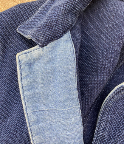 BLUE BLUE カバーオール 本藍刺子 700052-465 メンズ SIZE 4 ブルーブルー