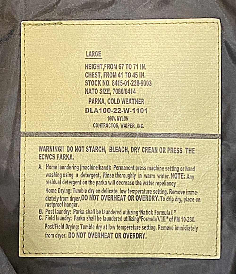 WAIPER ワイパー ブルゾン DLA100-22-W-1101 BLK メンズ SIZE Ｌ