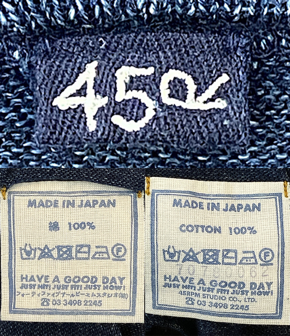 45RPM ニットソービッグスリット ホウセンカプリント 70780062 メンズ SIZE - ４５アールピーエム