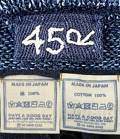 45RPM ニットソービッグスリット ホウセンカプリント 70780062 メンズ SIZE - ４５アールピーエム