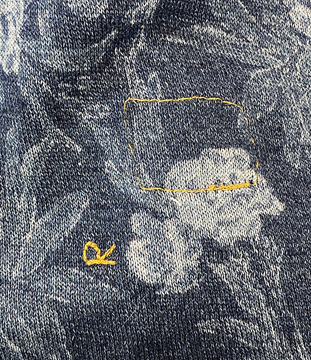 45RPM ニットソービッグスリット ホウセンカプリント 70780062 メンズ SIZE - ４５アールピーエム