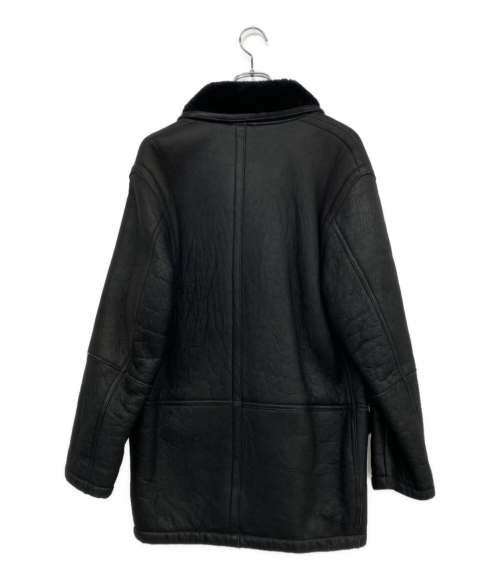 EXCLUSIVELY BEAMS レザージャケット ブラック メンズ SIZE M