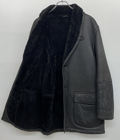 EXCLUSIVELY BEAMS レザージャケット ブラック メンズ SIZE M