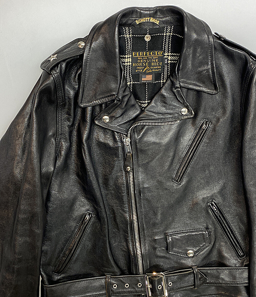 SCHOTT ダブルライダースジャケット 7825950056 メンズ SIZE 44 ショット
