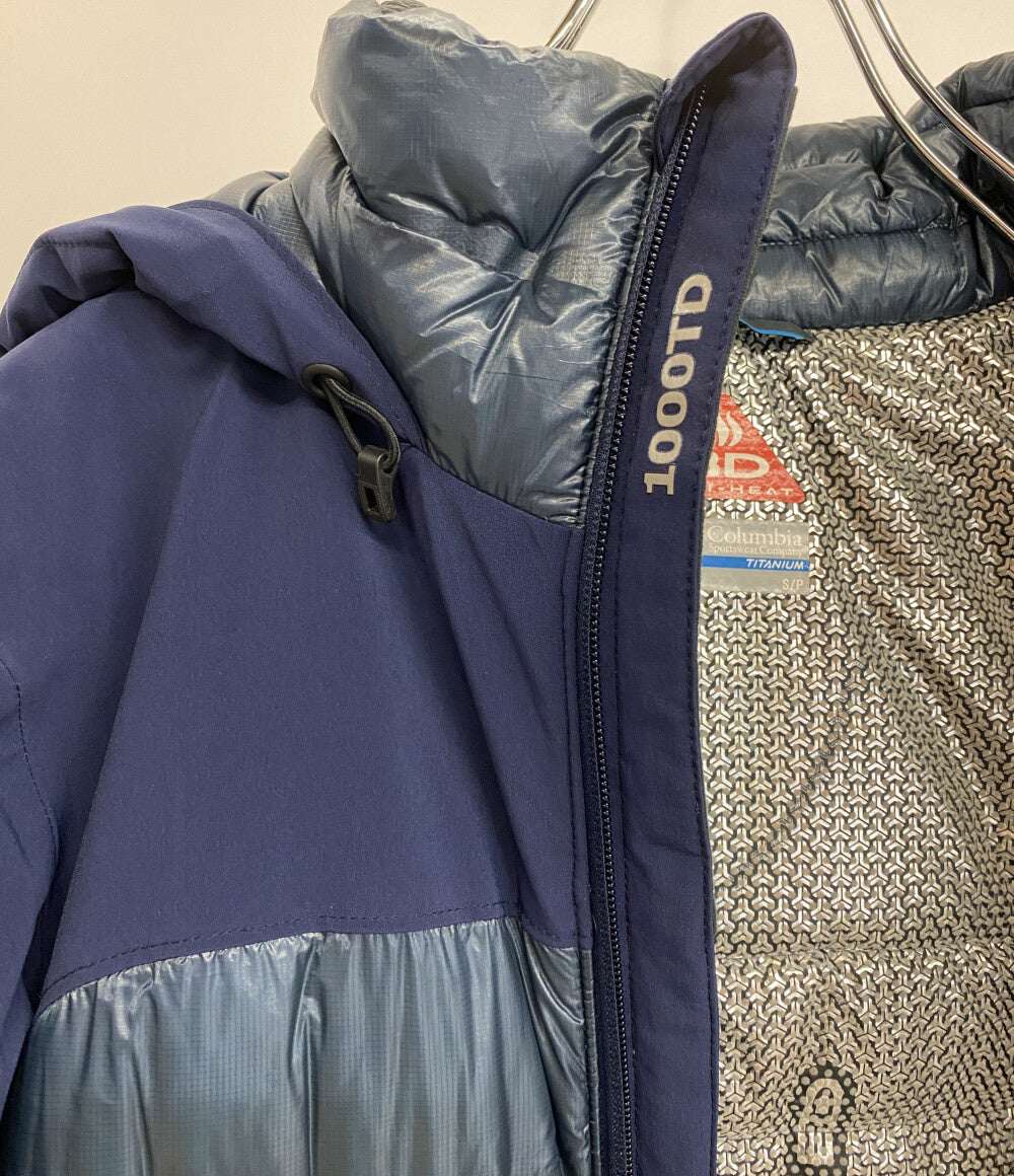 Columbia ダウンジャケット WE0862 ネイビー メンズ SIZE S コロンビア