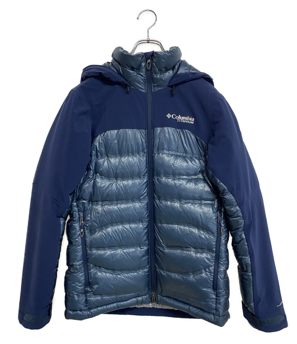 Columbia ダウンジャケット WE0862 ネイビー メンズ SIZE S コロンビア