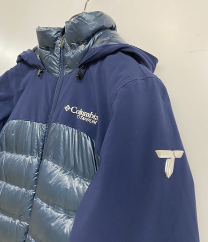 Columbia ダウンジャケット WE0862 ネイビー メンズ SIZE S コロンビア