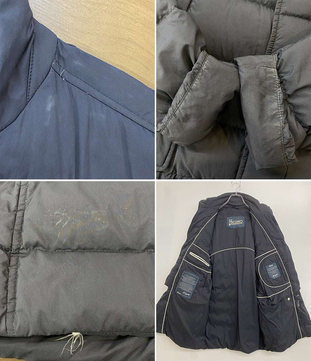 HERNO ダウンジャケット コート イル カッポット PI007ULE-19288-9200 メンズ SIZE 46 ヘルノ