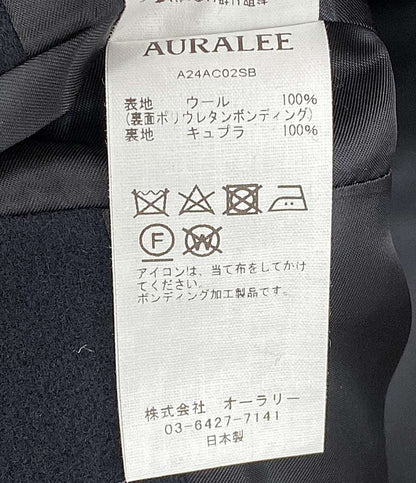 美品 AURALEE ピーコート A24AC02SB メンズ SIZE 4 オーラリー