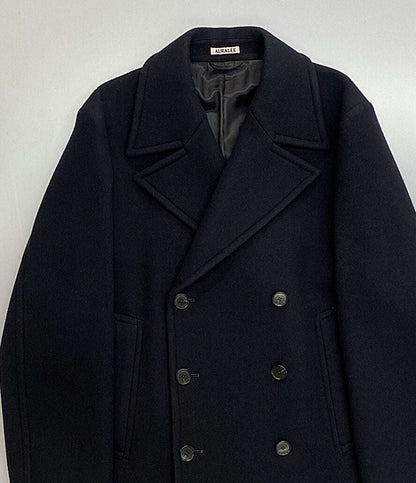 美品 AURALEE ピーコート A24AC02SB メンズ SIZE 4 オーラリー