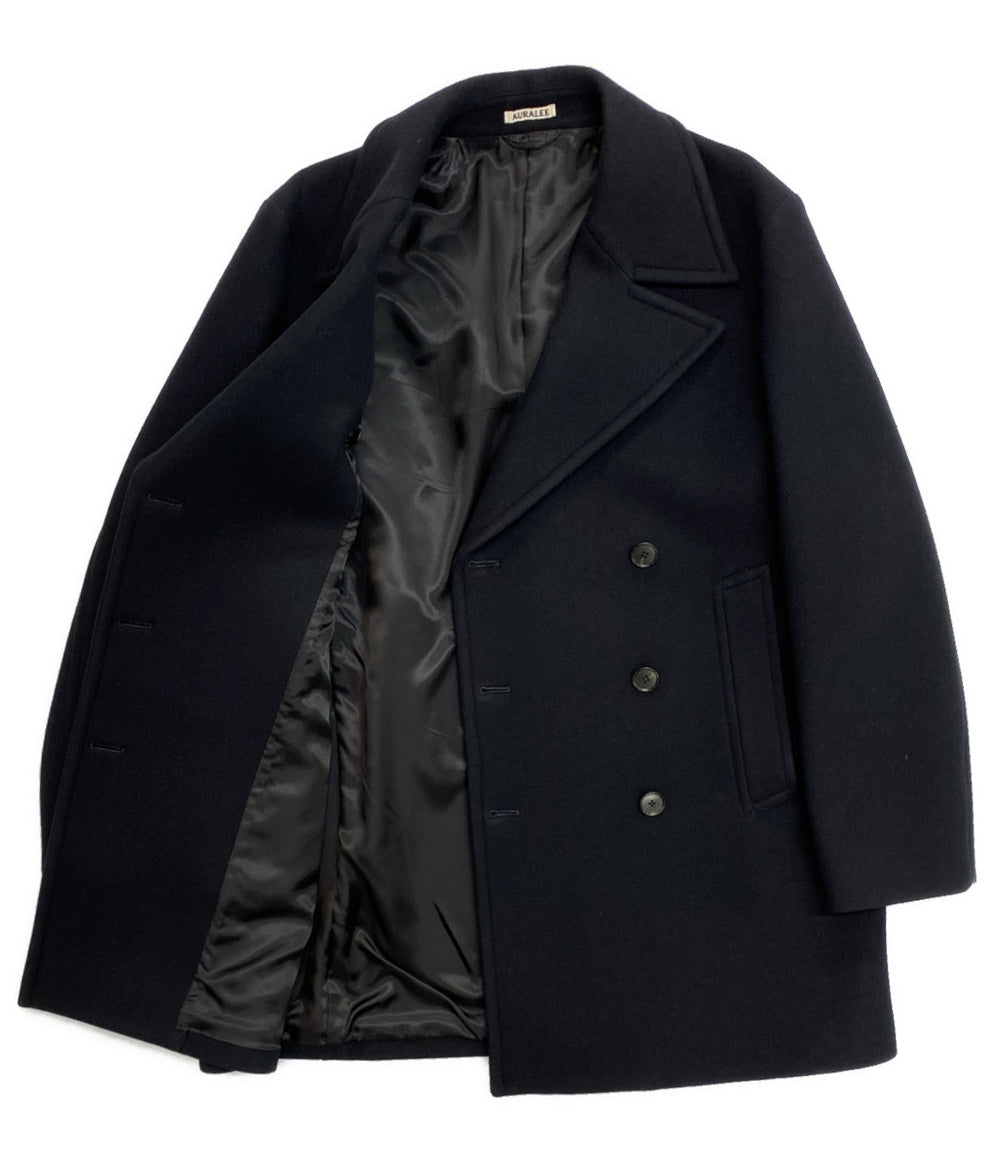 美品 AURALEE ピーコート A24AC02SB メンズ SIZE 4 オーラリー