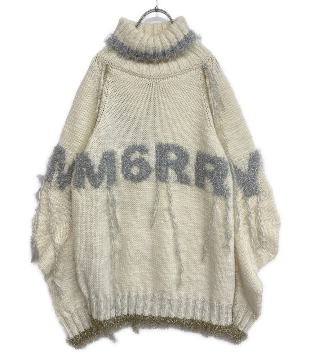 MM6 ハイネックニットセーター 2022AW レディース SIZE M エムエムシックス