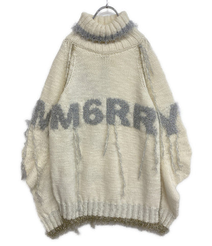 MM6 ハイネックニットセーター 2022AW レディース SIZE M エムエムシックス