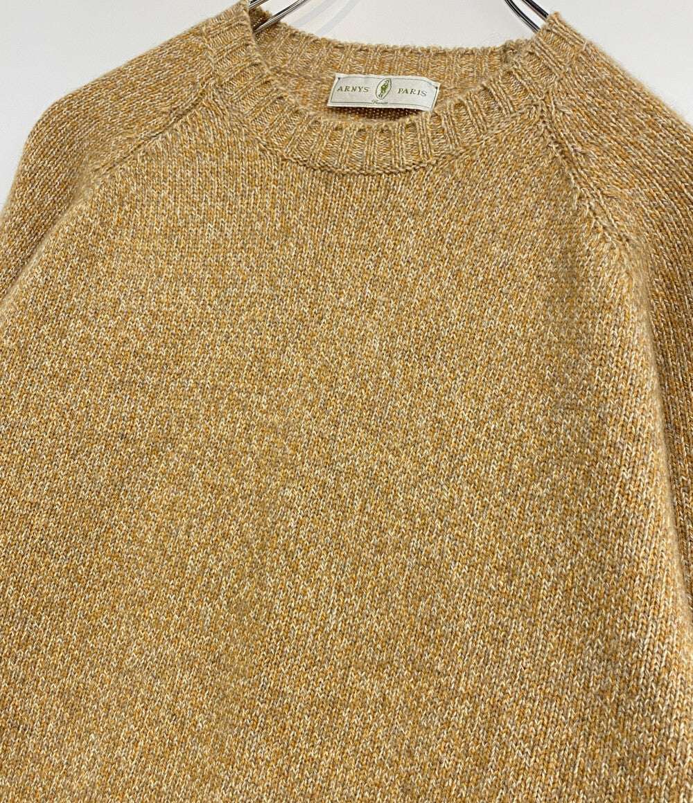 ARNYS アルニス ニット カシミヤ マスタード メンズ SIZE 48