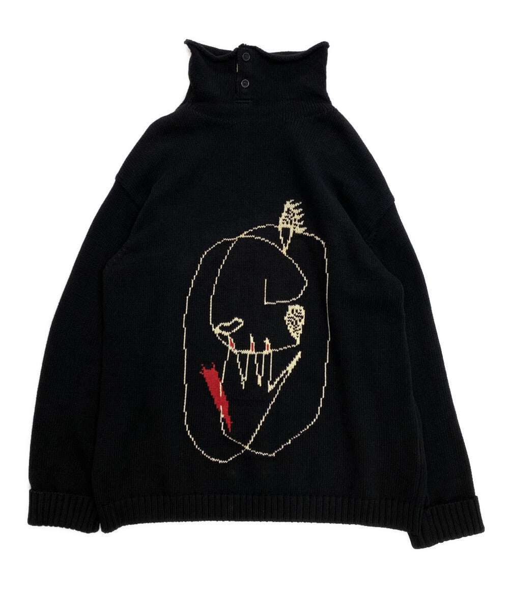 Yohji Yamamoto POUR HOMME 宮沢りえコラボ ニット 16AW メンズ SIZE 3 ヨウジヤマモトプールオム