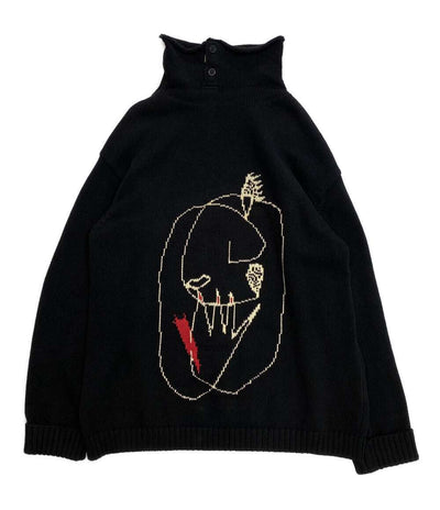 Yohji Yamamoto POUR HOMME 宮沢りえコラボ ニット 16AW メンズ SIZE 3 ヨウジヤマモトプールオム