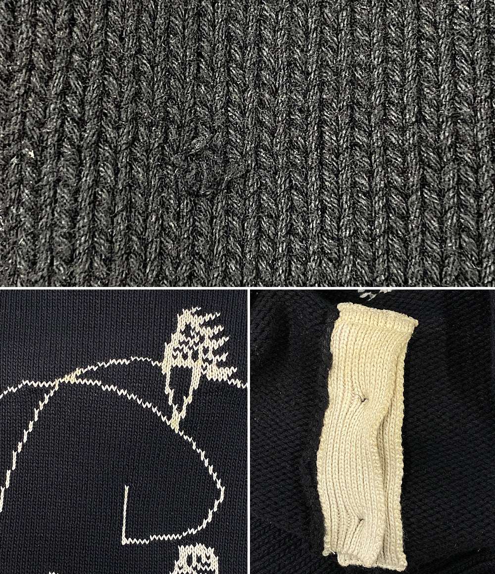 Yohji Yamamoto POUR HOMME 宮沢りえコラボ ニット 16AW メンズ SIZE 3 ヨウジヤマモトプールオム