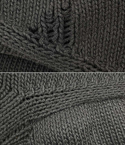 Yohji Yamamoto POUR HOMME 宮沢りえコラボ ニット 16AW メンズ SIZE 3 ヨウジヤマモトプールオム
