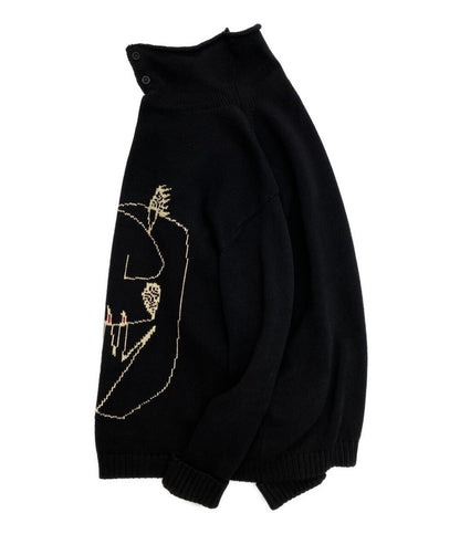 Yohji Yamamoto POUR HOMME 宮沢りえコラボ ニット 16AW メンズ SIZE 3 ヨウジヤマモトプールオム