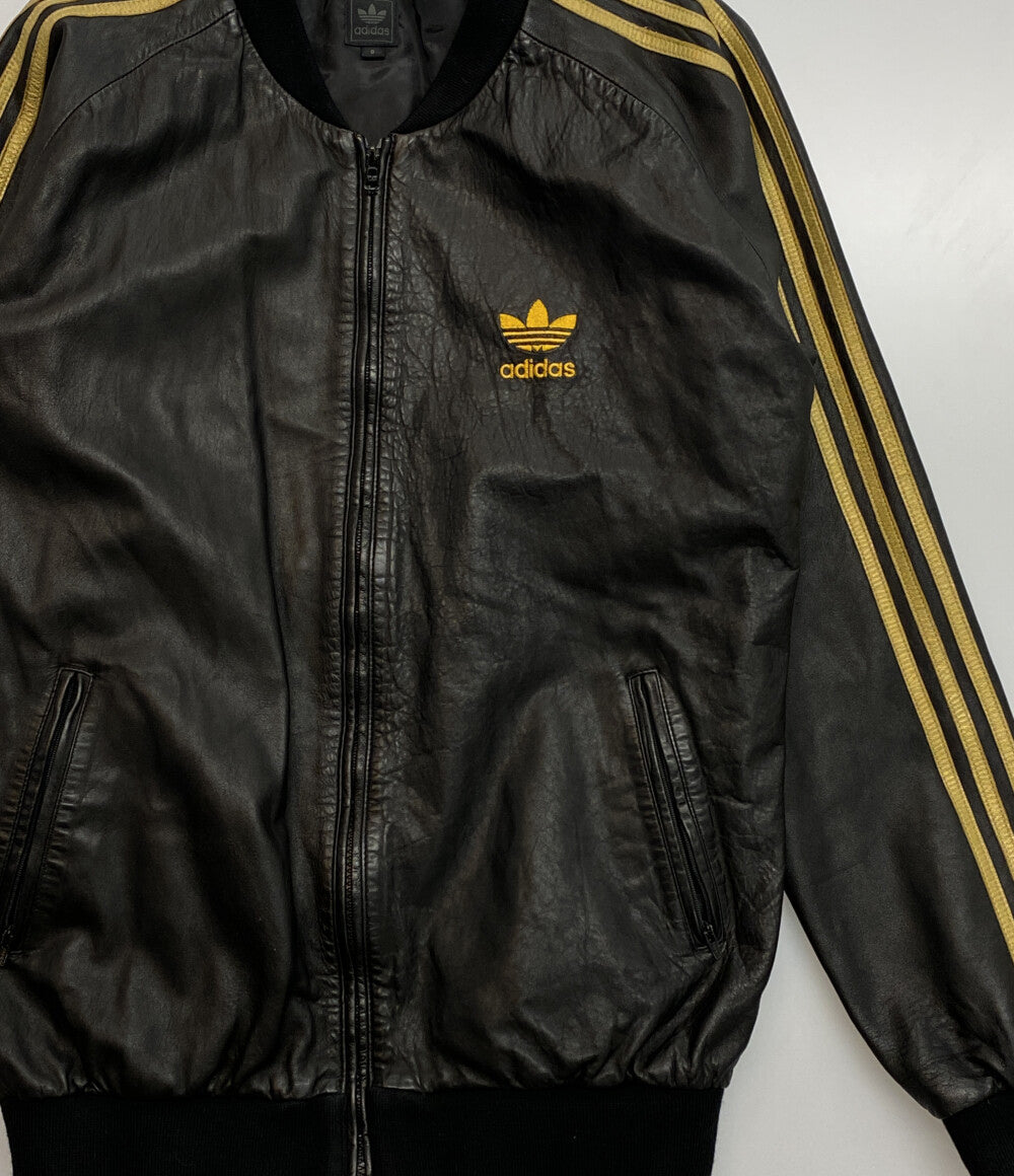 adidas レザートラックジャケット acx001 メンズ SIZE O アディダス