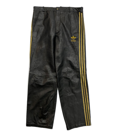 adidas レザートラックパンツ acx001 メンズ SIZE O アディダス