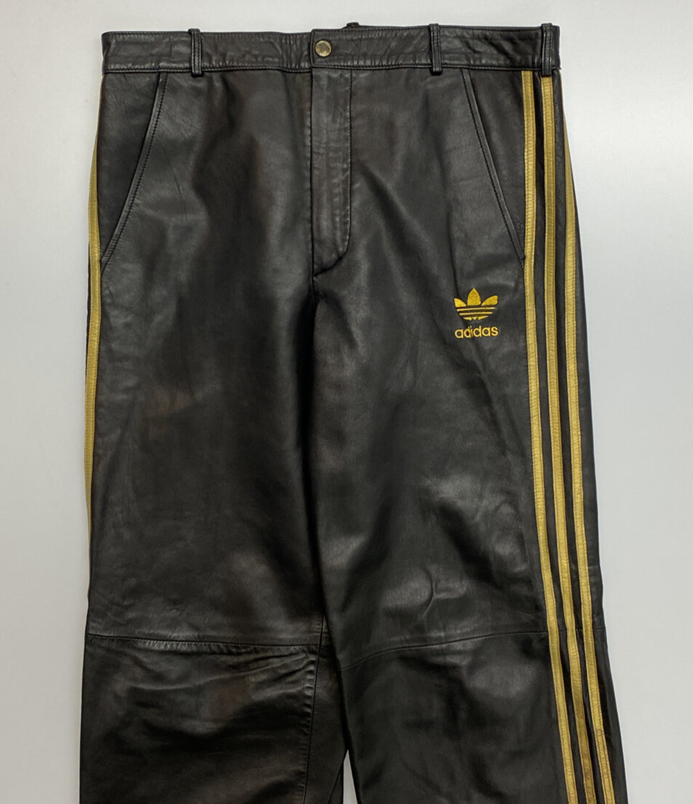 adidas レザートラックパンツ acx001 メンズ SIZE O アディダス
