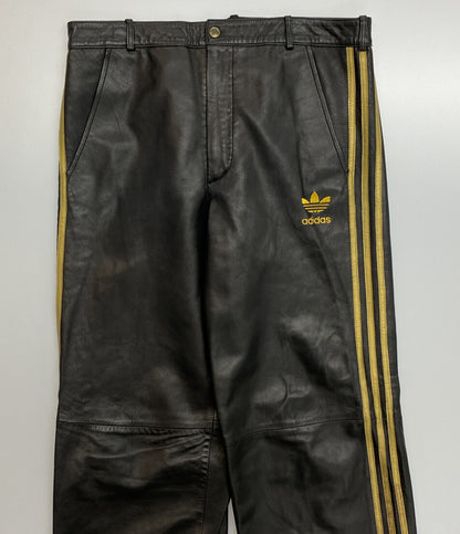 adidas レザートラックパンツ acx001 メンズ SIZE O アディダス