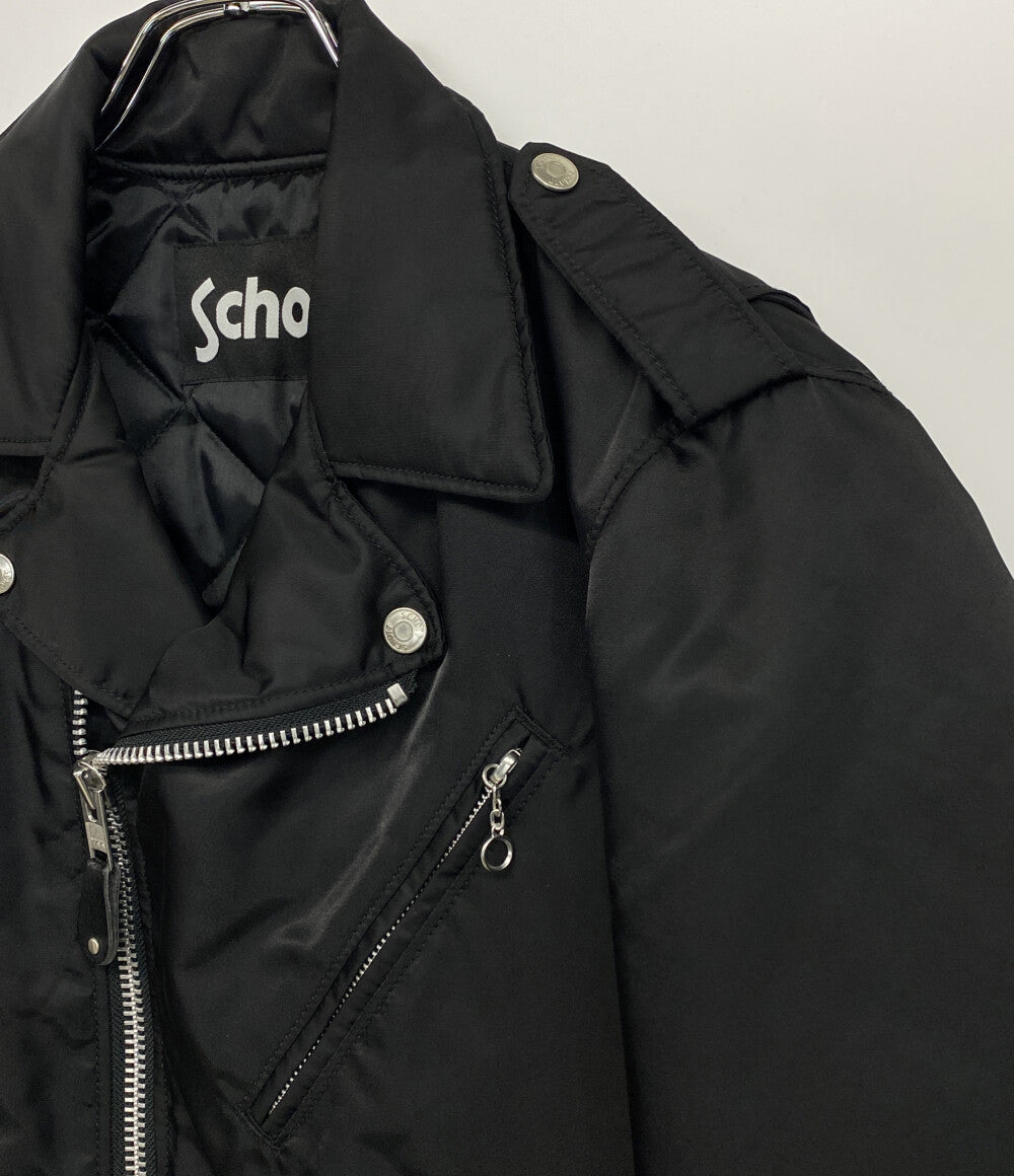 SCHOTT ライダースジャケット 中綿入り 3162018 BLK メンズ SIZE L ショット