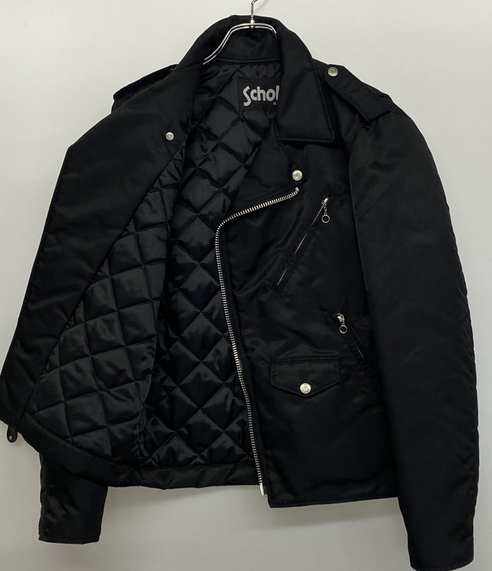 SCHOTT ライダースジャケット 中綿入り 3162018 BLK メンズ SIZE L ショット