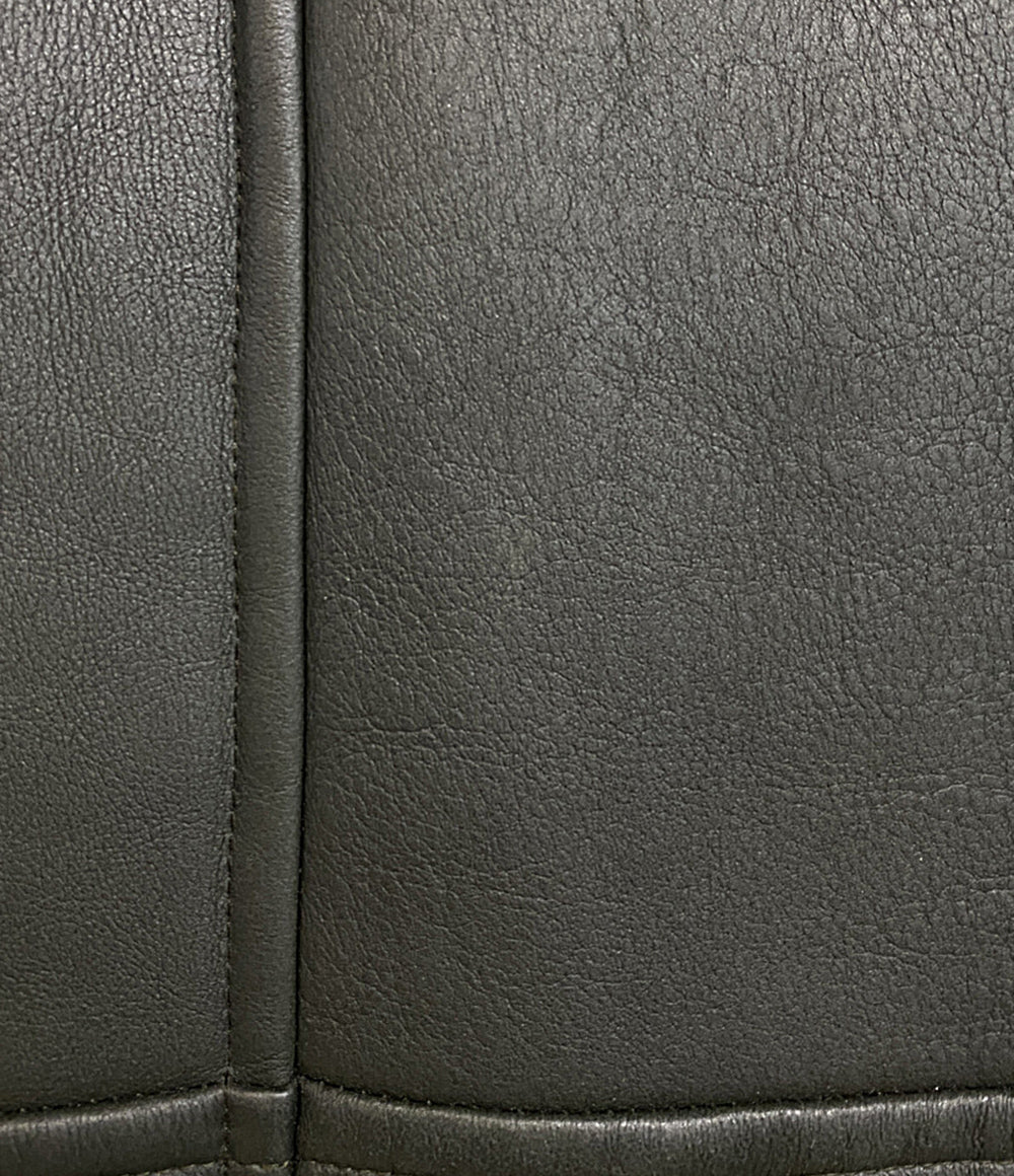 INES&MARECHAL イネスエマレシャル コート ラムレザーロングベスト レディース SIZE 36