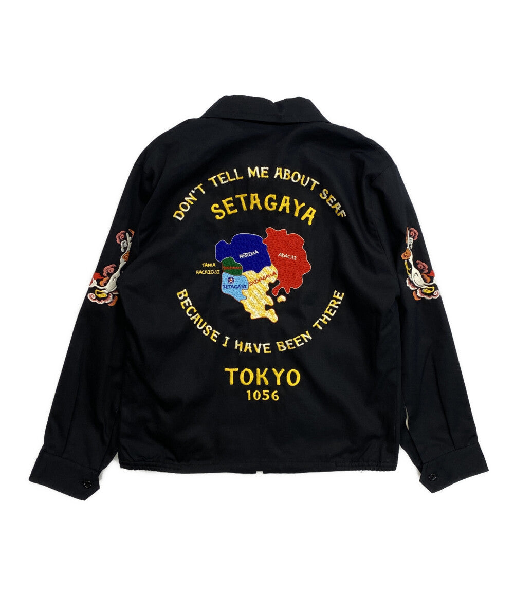 【最終値下】トイズマッコイ × 世田谷ベース スーベニア・ジャケット 美品 TOYS McCOY × 世田谷BASE トイズマッコイ 刺繍 スーベニア