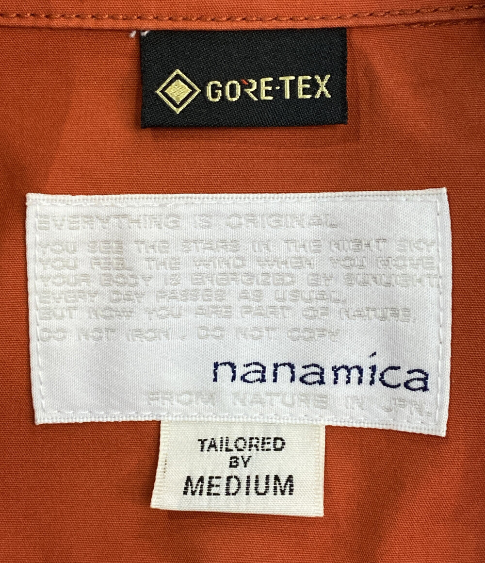 nanamica ゴアテックスステンカラーコート SUBF800 オレンジ メンズ SIZE M ナナミカ
