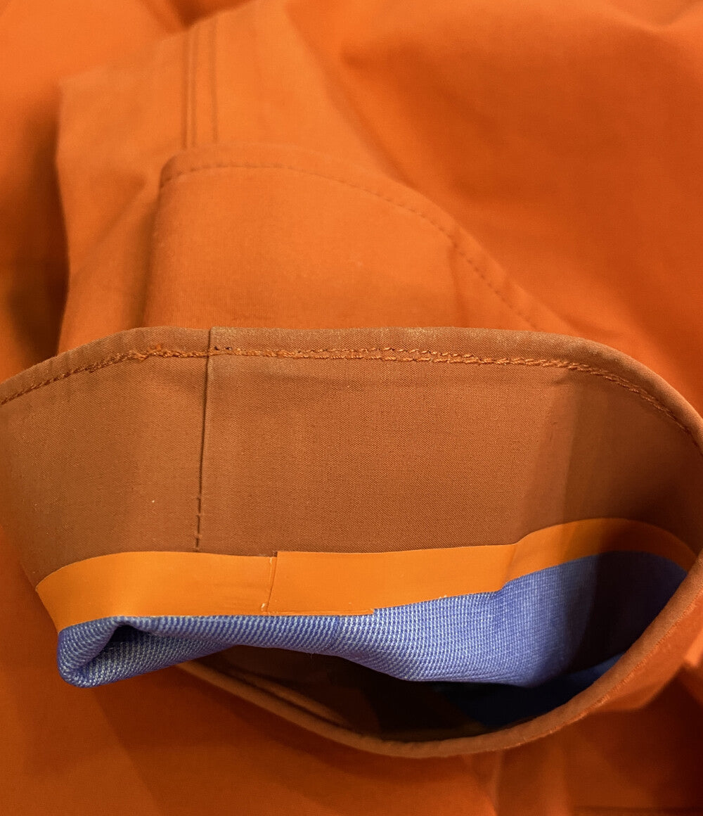 nanamica ゴアテックスステンカラーコート SUBF800 オレンジ メンズ SIZE M ナナミカ