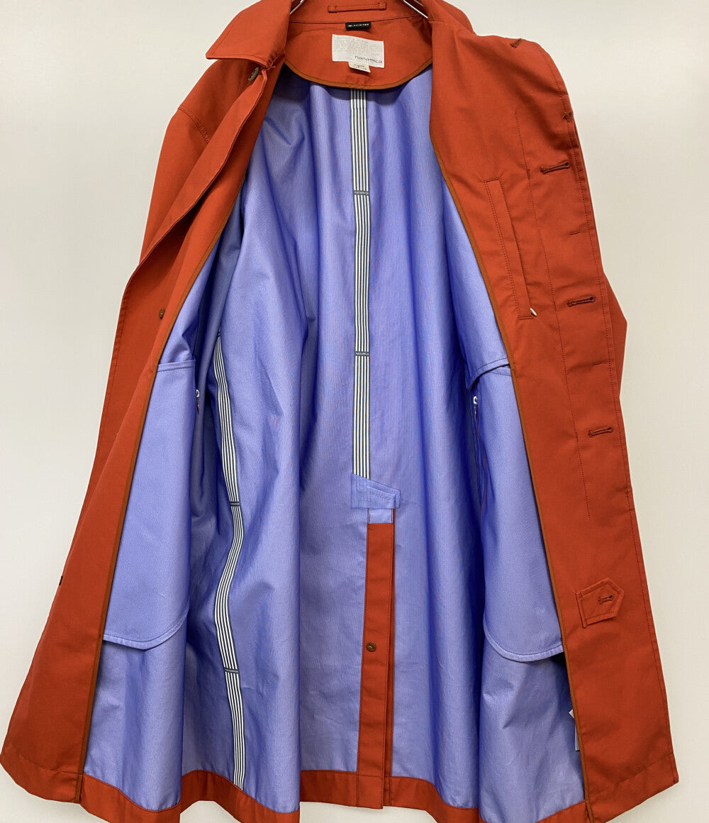 nanamica ゴアテックスステンカラーコート SUBF800 オレンジ メンズ SIZE M ナナミカ