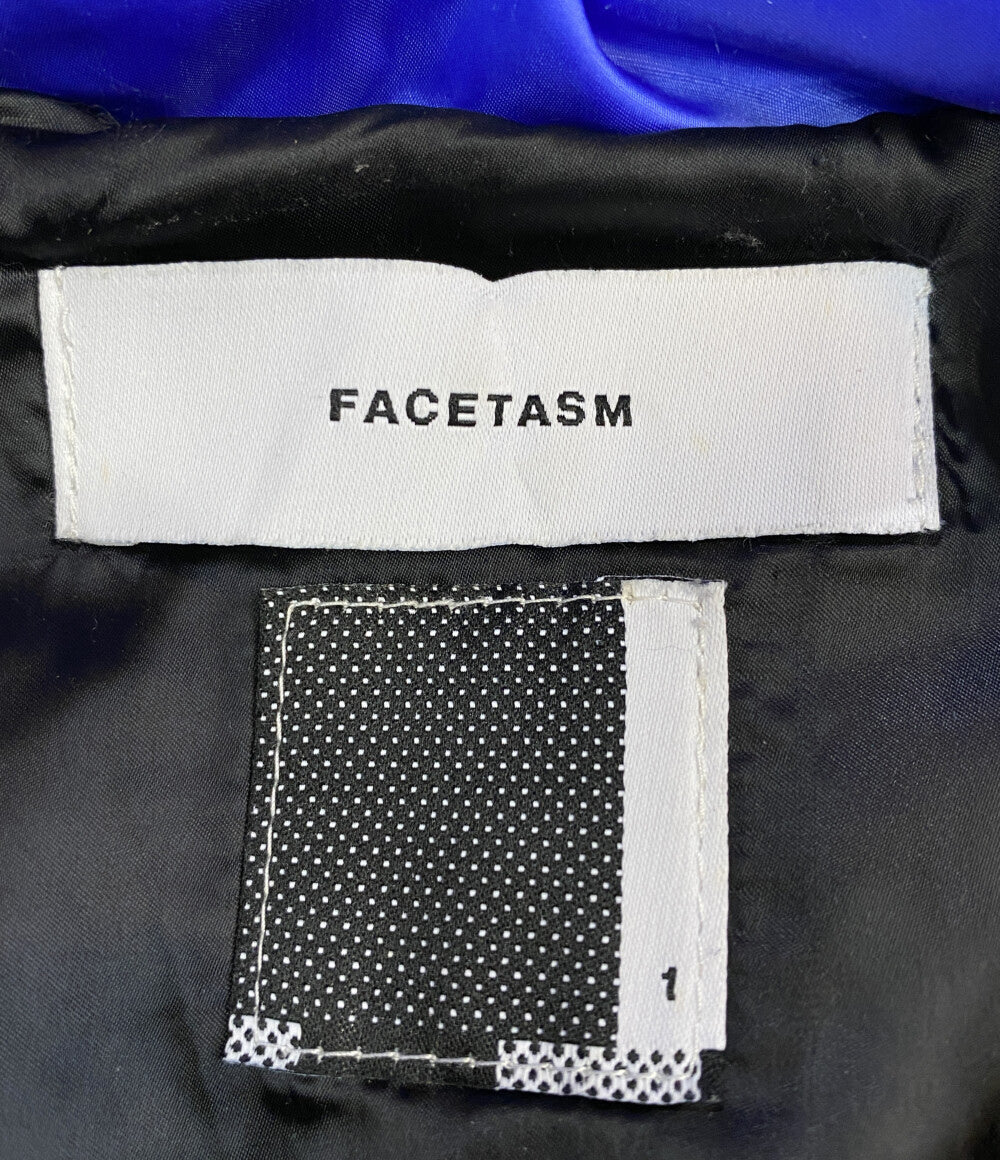 FACETASM ダウンジャケット BN-JK-U04 ブルー メンズ SIZE 1 ファセッタズム