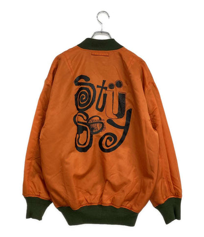 STUSSY ジャケット MA-1 リバーシブル メンズ SIZE M ステューシー