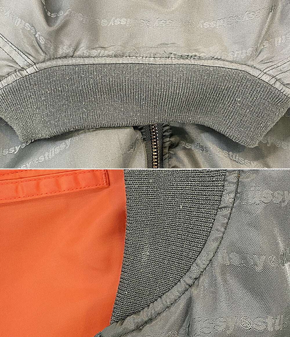 STUSSY ジャケット MA-1 リバーシブル メンズ SIZE M ステューシー