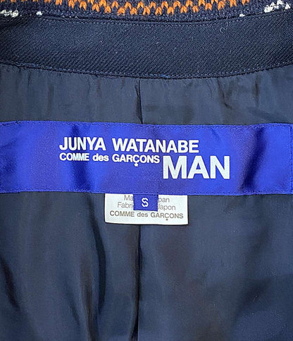美品 JUNYA WATANABE MAN テーラードジャケット WH-J003 メンズ SIZE S コムデギャルソンジュンヤワタナベマン